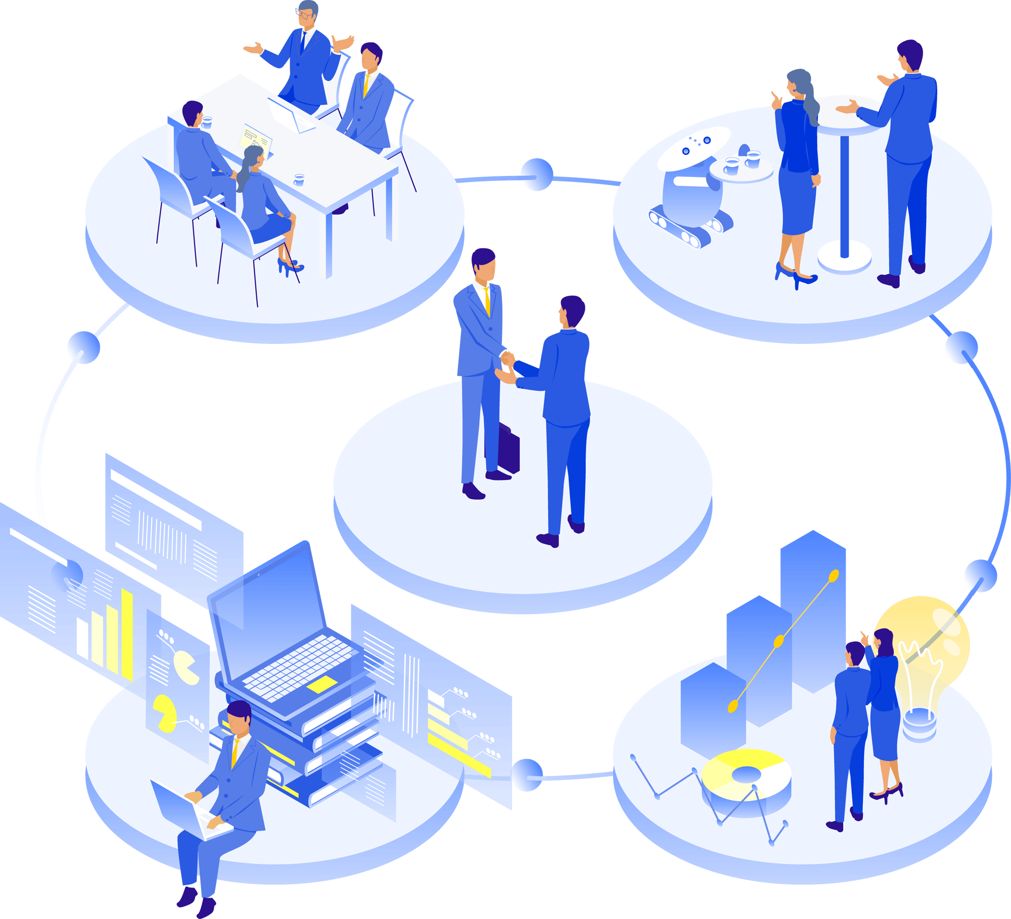 BPaaSセンターのイメージ