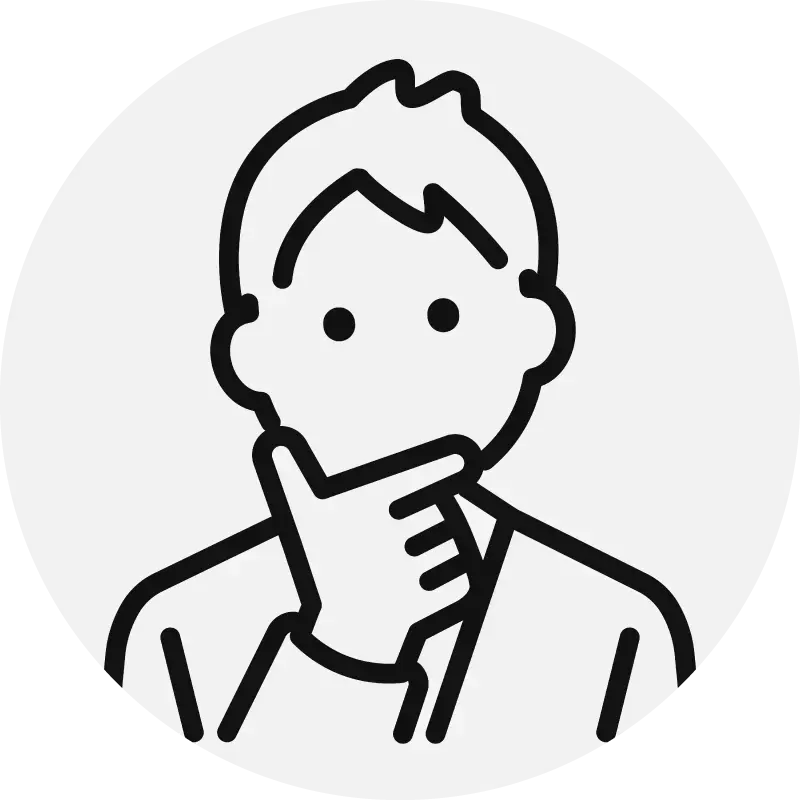 困った人のイメージ